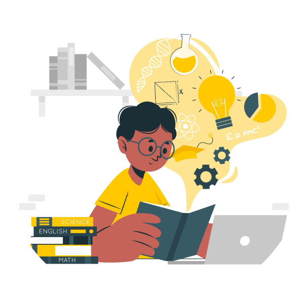Students learning